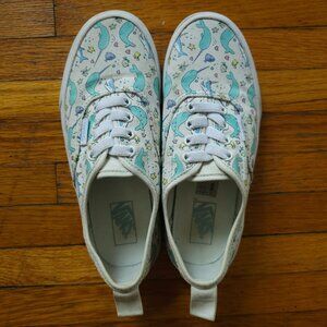Kids Vans Narwhal Under the Sea Slip on Shoes
